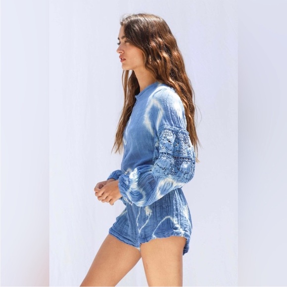 🐬Jens pirate booty tie dye Isabel romper🐬New 🐬Size M - Picture 2 of 8